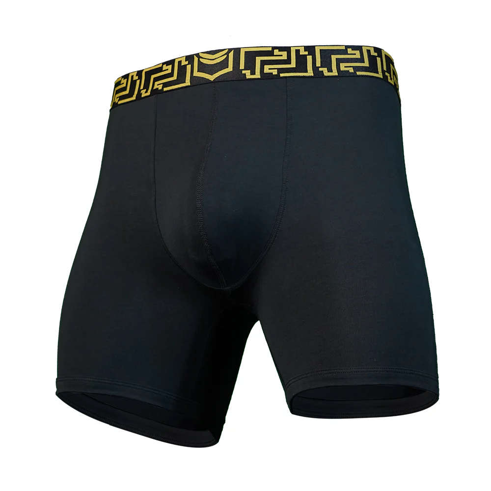 SHEATH 3.0 Modal Men's No Fly Single Pouch Boxer Brief 5" (3 Pack) - Image 5