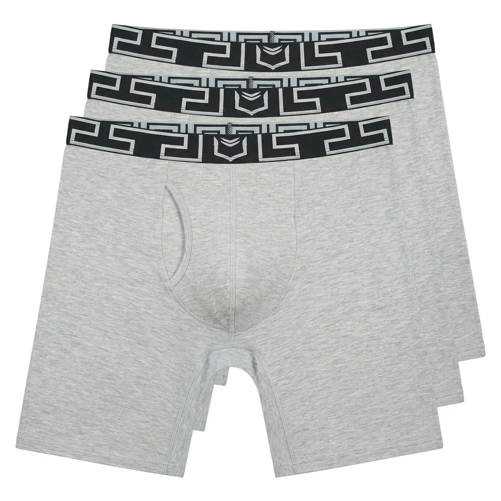 SHEATH V Bamboo Men's Pouch Boxer Brief 8" (3 Pack) - Image 7